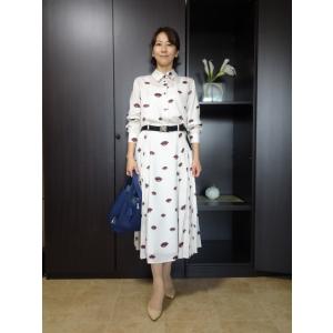 デュアルヴュー ワンピース L 総柄 アート柄 春夏 ノースリーブ 膝丈 美品 DUAL VIEW（デュアルビュー） DUAL VIEW(デュアルヴュー) 2025年秋冬