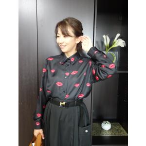 DUAL VIEW(デュアルヴュー)　2025年秋冬新作50％OFF　ブラウス　タイ付きシャツカラー...