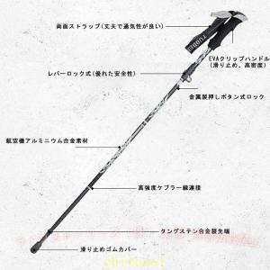 折りたたみ式 軽量 トレッキングポール 6色あ...の詳細画像2