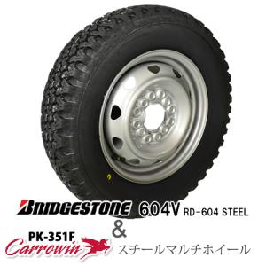 BRIDGESTONE（ブリヂストン） 2026年製造 RD-604 STEEL 604V 145/80R12