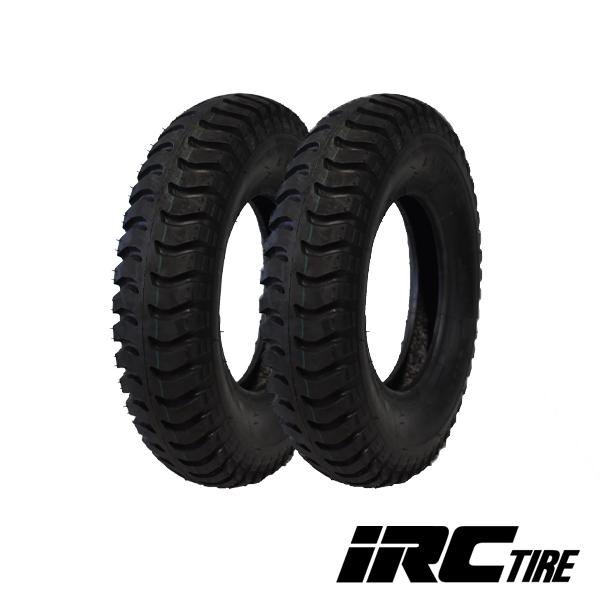 井上ゴム工業 IRC IR 4.00-8 4PR タイヤ２本セット 荷車用タイヤ UL
