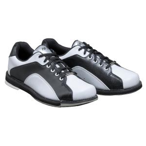 HI-SP ボウリング シューズ HS-390 ホワイト・ブラック ハイ スポーツ ボウリング用品 ボーリング グッズ 靴｜bowl-shoes