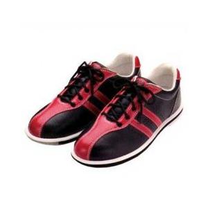 （ABS）S-380　ブラック・レッド　/　ボウリングシューズ
