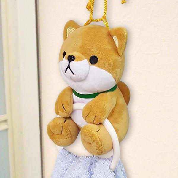 【豆しばわんこ物語】豆しばタオルハンガー　柴犬雑貨【在庫限り】