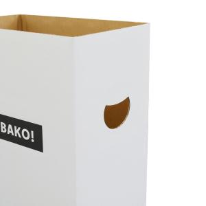 ダンボール ゴミ箱 白 45リットル袋対応(3...の詳細画像4