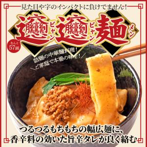 ビャンビャン麺 4食セット 話題の中華麺