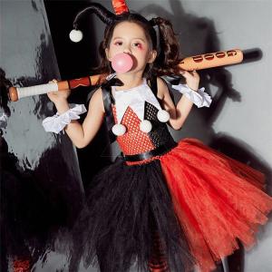 ハロウィン 衣装 子供 ピエロ ジョーカー ウイッチ