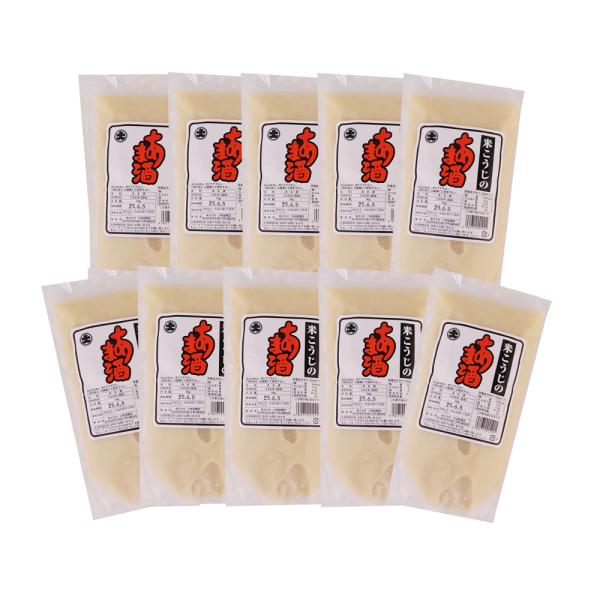 あま酒 業務用無加糖あま酒 1kg×10袋 三崎屋醸造 あまざけ 米麹 砂糖不使用 希釈タイプ ふる...