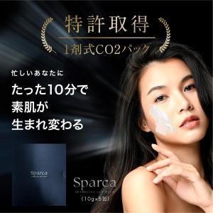 炭酸パック Sparca 5回分 一剤式 泡 ...の詳細画像1