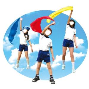 アーテック ループ付カラースカーフ 青の詳細画像1