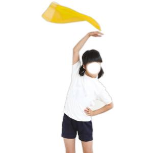 アーテック ループ付カラースカーフ 黄の詳細画像2