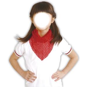 アーテック キラキラメッシュスカーフ 赤の詳細画像4