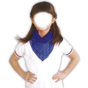 アーテック キラキラメッシュスカーフ 青の詳細画像3