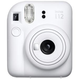 富士フィルム　チェキ12　instax mini12 クレイホワイト チェキカメラ12WHITE｜bp-s