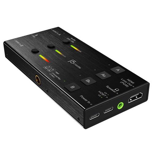 J5 create ジェイファイブクリエイト デュアルHDMIキャプチャーボード JVA06 （US...