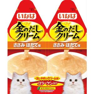 いなば 金のだしクリーム ささみ ほたて味 60g (30g×2)