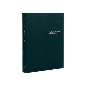 ナカバヤシ ドゥファビネ バインダー式アルバム A4サイズ アH-A4Y-201-D ブラックの商品画像