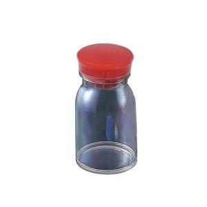 散薬瓶５００ｍｌ透明キャップ赤　4986329145331｜bp-s