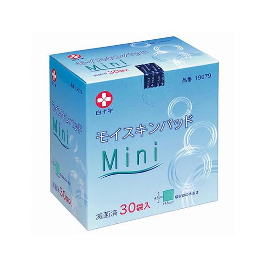 白十字　モイスキンパッドMini　30袋入　滅菌済 　19079　4987603190795