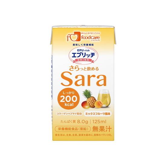 フードケア エプリッチドリンクSara ミックスフルーツ風味 1箱（24本入）　　452845708...