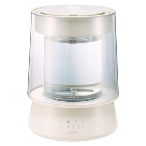 QUADS ガラススチーム加湿器 グラス アイボリー ギフト包装のし紙無料