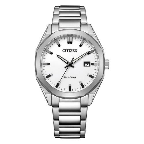シチズン エコ・ドライブ デイ&amp;デイト メンズウォッチ  ホワイト BM7620-83A送料無料・ギ...