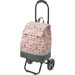 シャルミス ネコ柄ショッピングカート ピンク 15-5038-32(A3)ギフト包装・のし紙無料