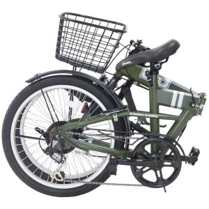 折り畳み自転車 Jeep 20インチ シマノ製...の詳細画像1