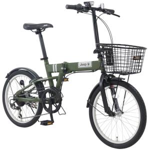 折り畳み自転車 Jeep 20インチ シマノ製...の詳細画像2