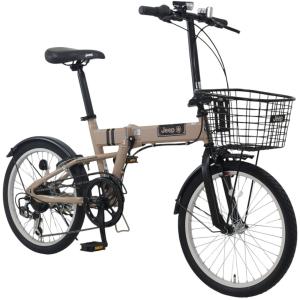 折り畳み自転車 Jeep 20インチ シマノ製...の詳細画像4