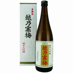 越乃寒梅 金無垢 純米大吟醸 720ml 石本酒造 【箱付】｜bptshop