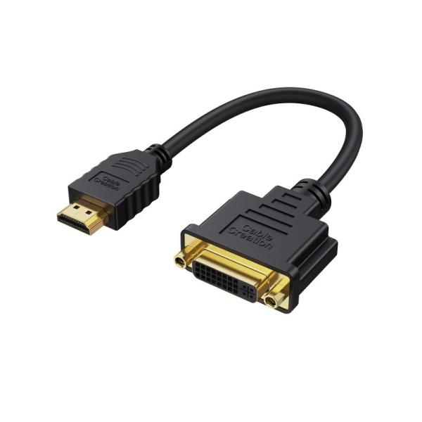 HDMI to DVIケーブル,CableCreation HDMI to DVI(24+1) アダ...