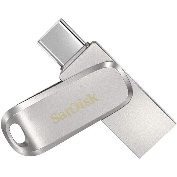 SanDisk 32GB Ultra Dual Drive Luxe USB Type-C - SD...