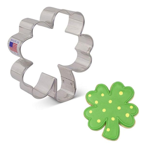 Ann Clark Cookie Cutters セントパトリックデー 四葉のクローバー クッキー型...