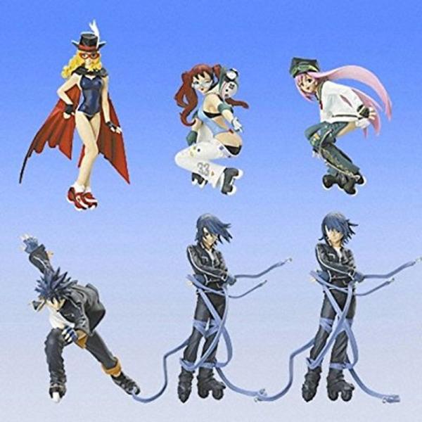 エア ギア 1 フルコンプ 全6種 HGIF エアギア AIR GEAR アキト 全6種 1 リンゴ...