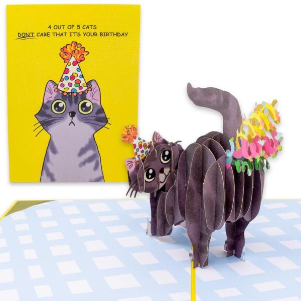 Tarjetas de pop sucias ? Purr-fect 3D confeti dive...