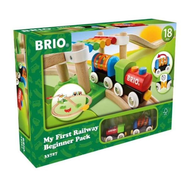 BRIO マイファースト ビギナーセット 木製レール おもちゃ 33727 (ブリオ) レールウェイ