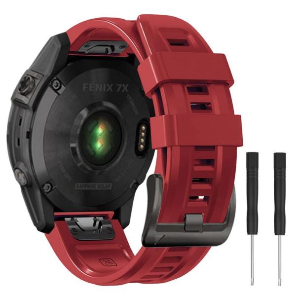 Ankersaila 26mm バンド Compatible with Garmin Fenix 7...