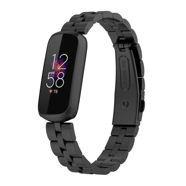 FitTurn バンド For Fitbit Luxe メタル ステンレススチール 腕時計バンド 交...