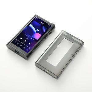 に適用するFiiO M15S ミュージックプレーヤー のソフトTPUフルプロテクティブスキンシェルケースカバー (クリア ブラック)｜br-market