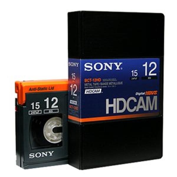 SONY BCT-12HD HDCAMテープ スモールカセット 12分 1本