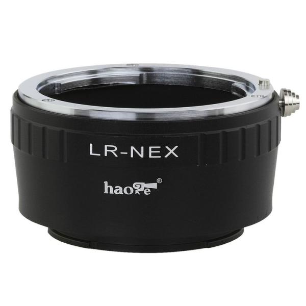 Haoge レンズアダプター Leica R LR マウントレンズ - Sony Eマウント NEX...