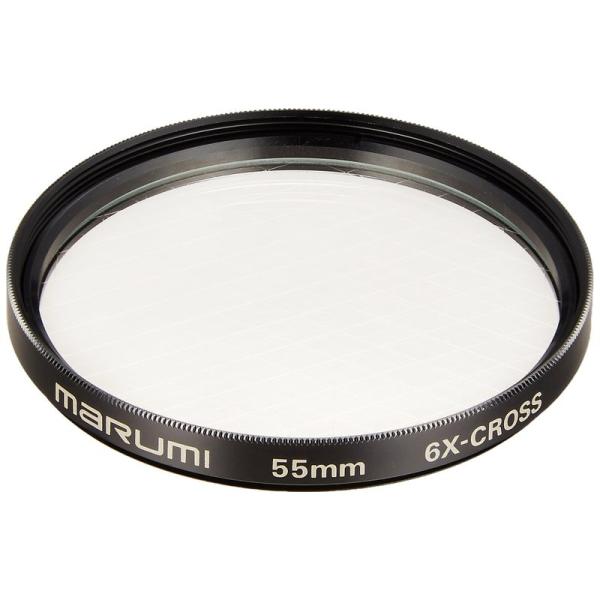 MARUMI クロスフィルター 55mm 6Xクロス 55mm クロス効果用