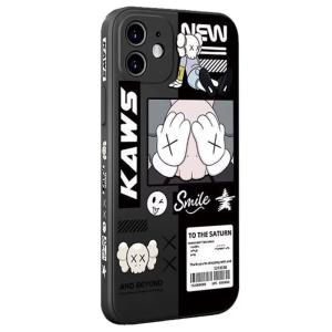 Kaws iPhone 15 用 ケース カウズ iphone 用 シリコン 保護カバー 人気 おしゃれ スマホケース キャラクター バンパ｜BRマーケット