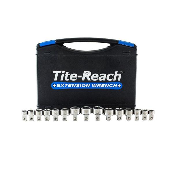 TITE-REACH EXTENSION WRENCH 3/8&quot; ドライブロープロファイルソケットセ...