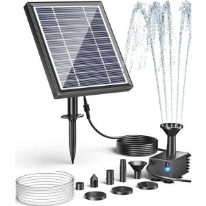 NFESOLAR ソーラー 噴水ポンプ ソーラーポンプ 屋外 噴水 ソーラー噴水ポンプ 循環 ガーデンDIY 池ポンプ 充電電池無し 太陽光