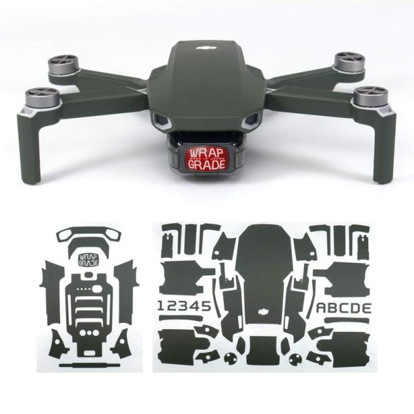 WRAPGRADE for DJI Mavic Mini スキンシール (ジャパンレッド)