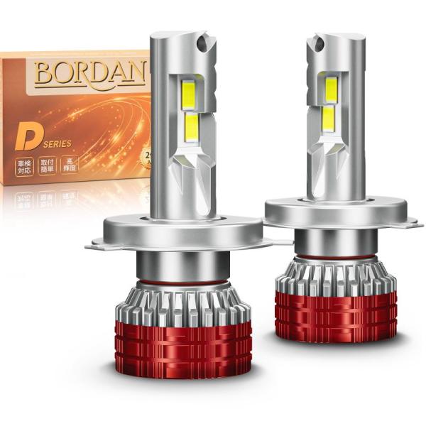 BORDAN H4 LED ヘッドライト 爆光 車検対応 Hi/Lo 24000lm 45W*2 6...