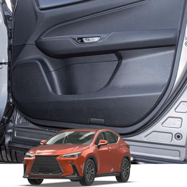 HUDIY レクサス（LEXUS）NX専用 ドアキックガード ドアトリムガード 新型NX NX250...