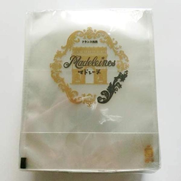 送料無料マドレーヌ用印刷袋「凱旋門」（135×130+35mm）（100枚）
